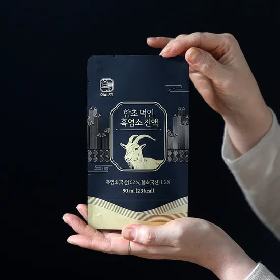 오늘보감 함초 먹인 흑염소 진액, 90ml, 30포, 2박스