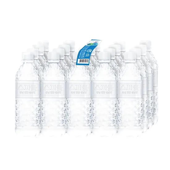 스파클 생수 무라벨, 500ml, 20개