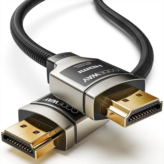 블랙파이 2.1 HDMI 케이블, 8K UHD, 60Hz, 듀얼 모니터, 3m, 1개