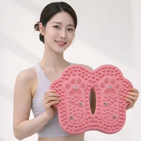 아루빈 지압 스텝퍼, 핑크, one size