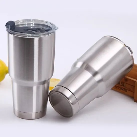 괴물텀블러, 900ml, 실버, 1개
