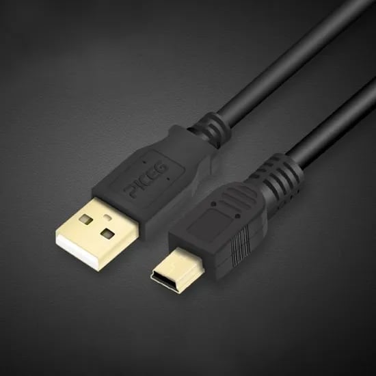 USB 2.0 미니 5핀 케이블 0.5m 1개