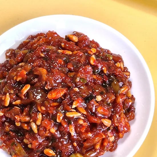 기절반찬 수제 비빔오징어젓 젓갈, 500g, 1개