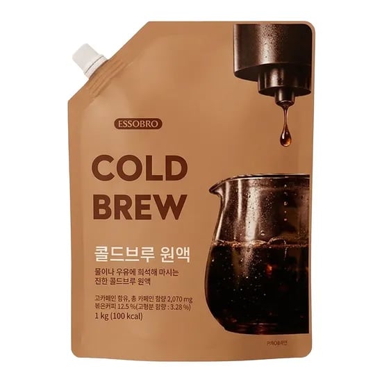 에쏘브로 콜드브루 원액, 1kg, 1개