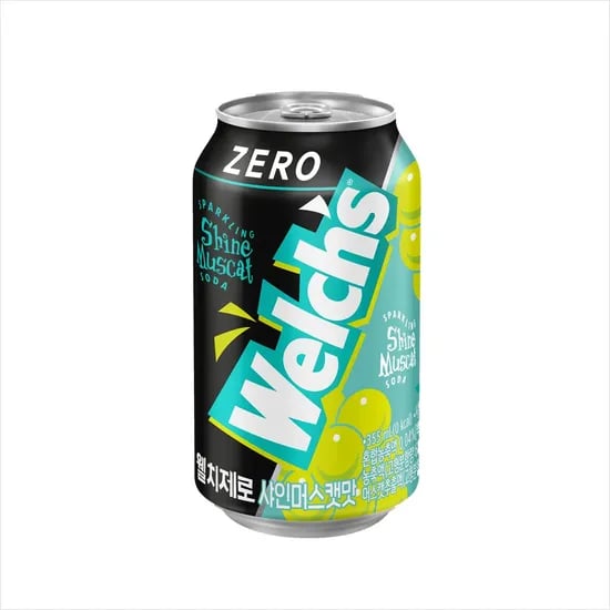 웰치 제로 샤인머스캣맛, 355ml, 24개