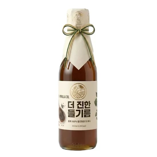 들녘 전통압착 더 진한 통들깨 100% 들기름, 350ml, 1개
