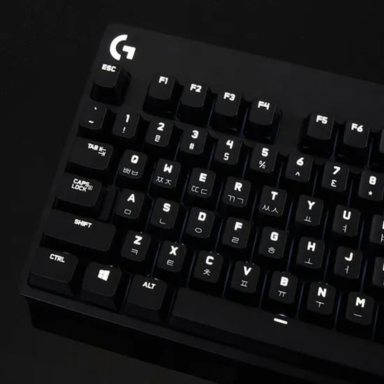 로지텍 G610 ORION BLUE 유선 게이밍 키보드, 제조사축, 1개