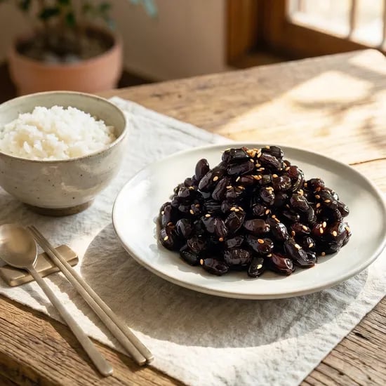 천년의 반찬 고소한 단짠 콩자반, 1kg, 1개