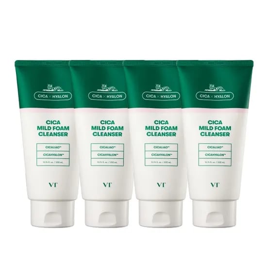 VT 시카 마일드 폼 클렌저, 300ml, 4개