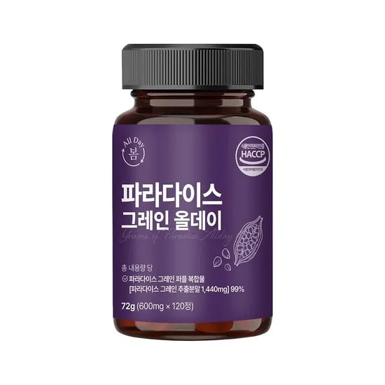 올데이봄 파라다이스 그레인 올데이, 600mg, 120정, 1개