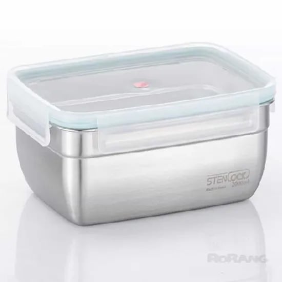 스텐락 퓨어 직사각밀폐용기, 6-2호, 2000ml, 1개