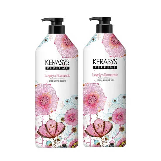 케라시스 퍼퓸 샴푸, 러블리 앤 로맨틱 향, 980ml, 2개