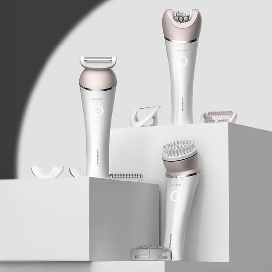 톰슨 8in1 셀프 파워 왁싱 프로페셔널 IPX7 방수 전동 바디트리머 모근제모기, 모근제거기
