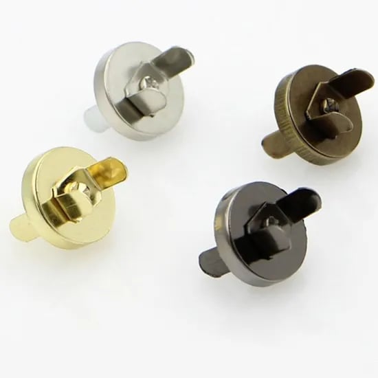 핀자석단추, 실버, 14mm, 1쌍