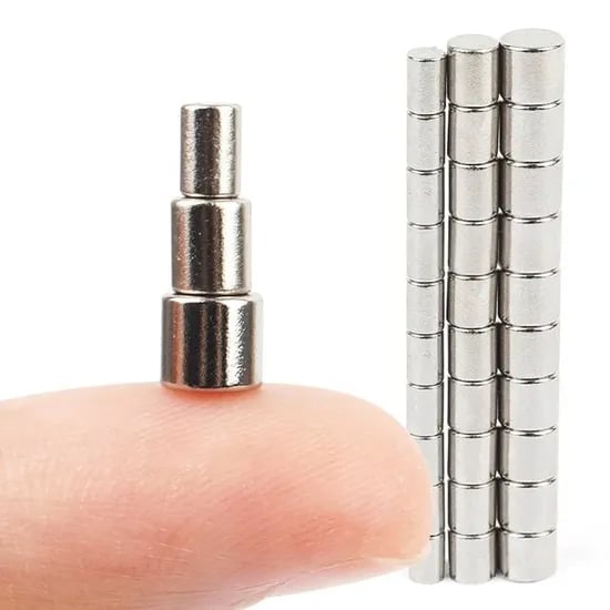 강력 원형 네오디움 자석, 4mm x 5mm, 50개