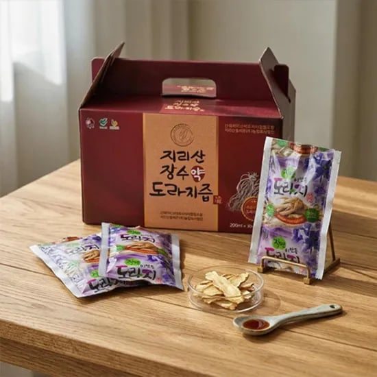 지리산 3년 장수 약도라지 도라지즙, 100ml, 30포, 1개