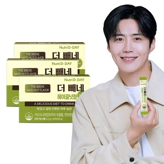 뉴트리디데이 더 빼네 헤이즐넛향, 30포, 3박스