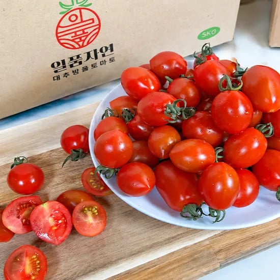 일품자연 대추방울토마토, 로얄과, 2kg, 1개