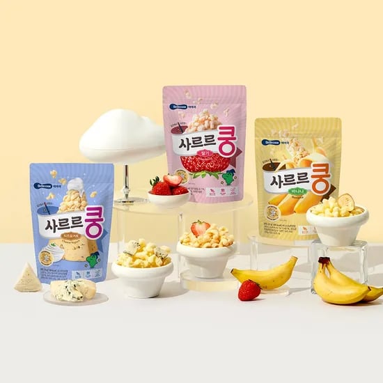 베베쿡 사르르쿵 아이 간식, 바나나, 23g, 6개, 1개