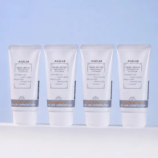 에이지랩 스네일 뮤신 브라이트닝 선크림, 70ml, 4개
