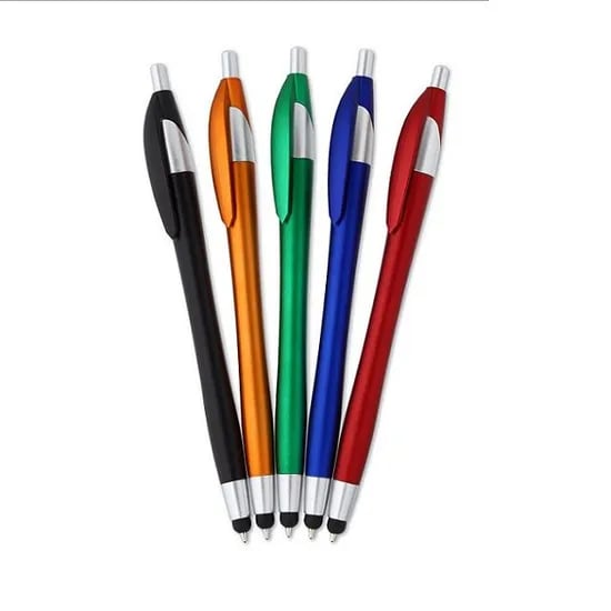 터치 볼펜, JR012, 벌크포장, 블랙, 1개