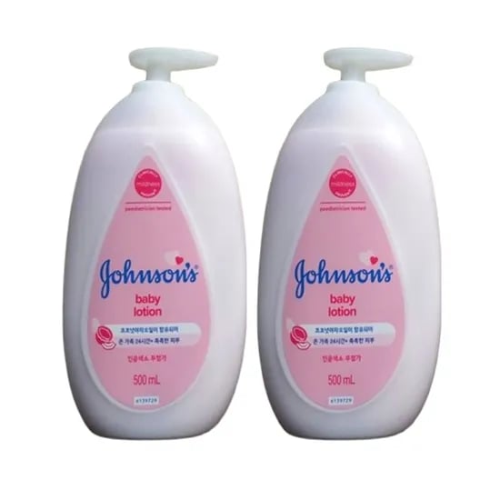 존슨즈 베이비 핑크로션 500ml 2개