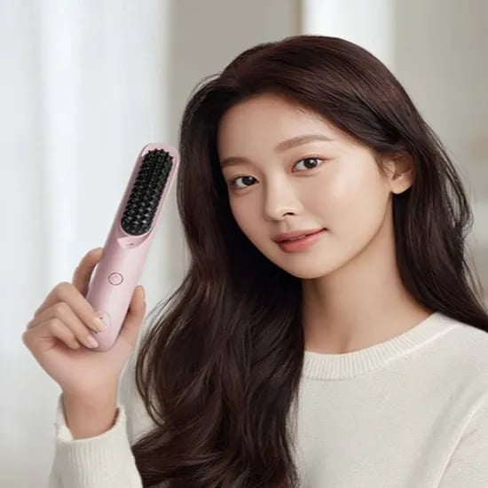 쉬즈너리 초경량 휴대용 빗 무선 고데기 1개 12,043원