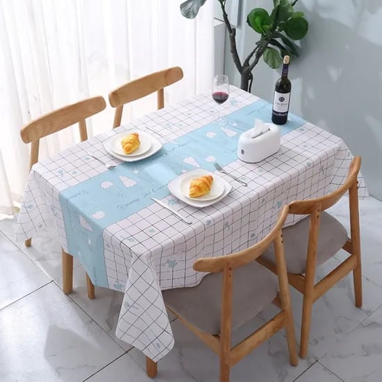 모던센스 방수 테이블보, 아이스크림, 152x137cm, 1개