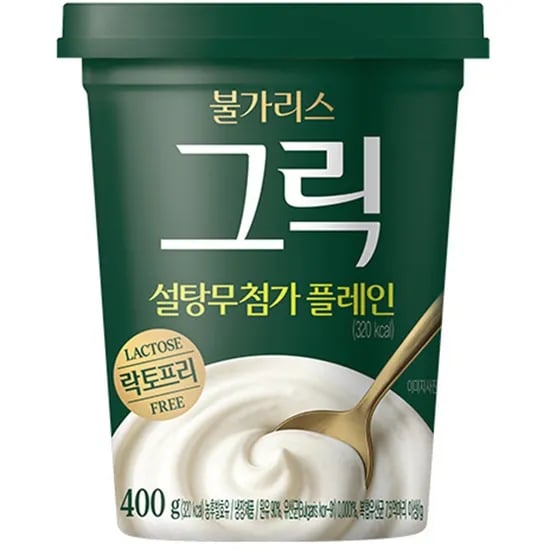 남양유업 불가리스 락토프리 그릭요거트, 400g, 2개