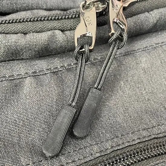 일자형 지퍼손잡이 지퍼풀러, 블랙, 10개