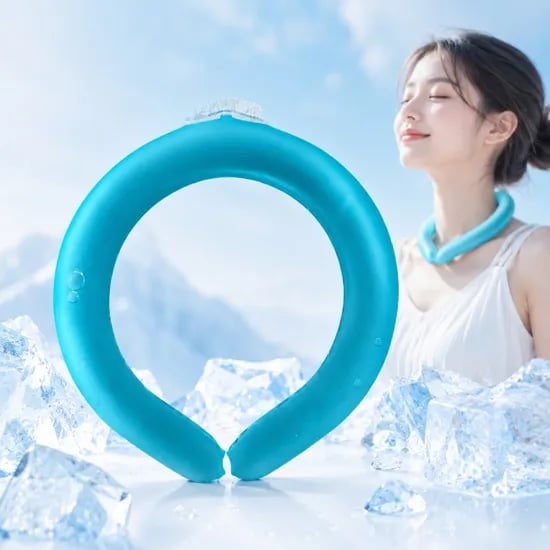 여름 아이스 넥밴드 2세대, 블루, 1개
