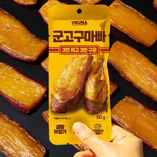 트루나 군고구마빠, 50g, 10팩