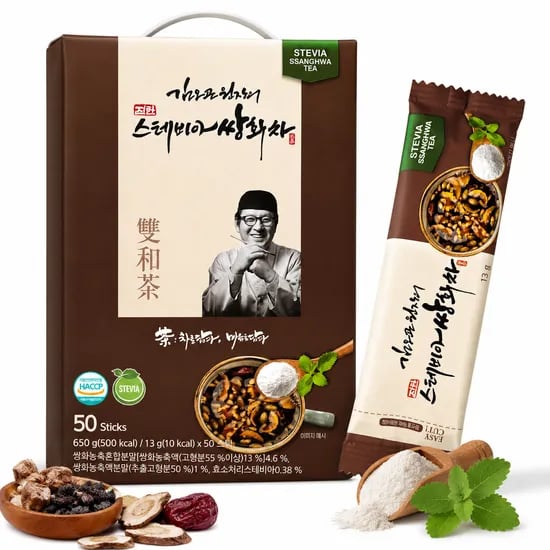 김오곤원장의 진한 스테비아 쌍화차, 13g, 50포, 1개