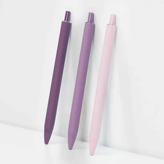어프리 젤펜 세트 필사펜 필기감 좋은 펜 중성펜, 라이트퍼플, 라벤더퍼플, 플럼퍼플, 3개