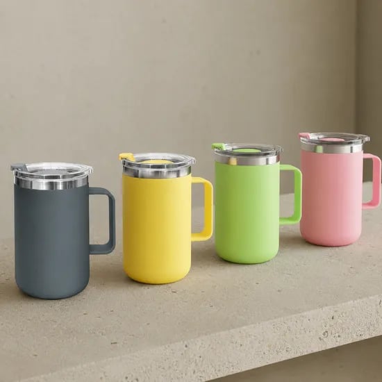 쿠팸 C11 데이무드 핸들 머그, 어반그레이, 473ml, 1개
