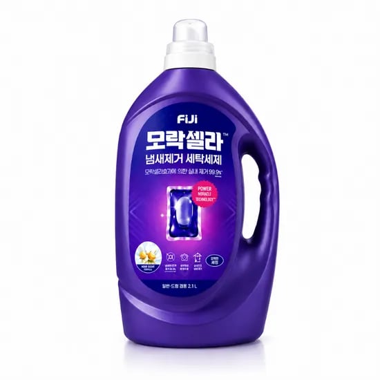 피지 모락셀라 액체세제, 코튼향, 2.1L, 1개