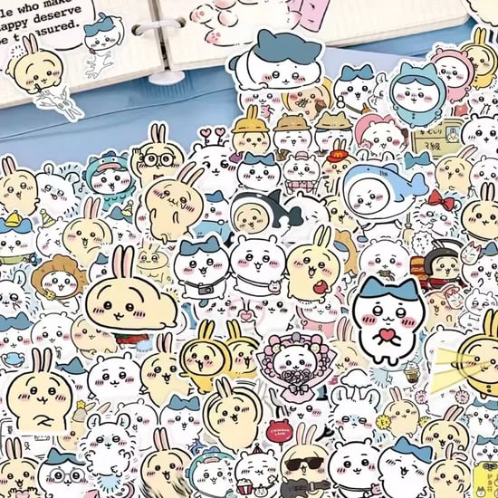 먼작귀 치이카와 다꾸스티커, 100장, 2세트