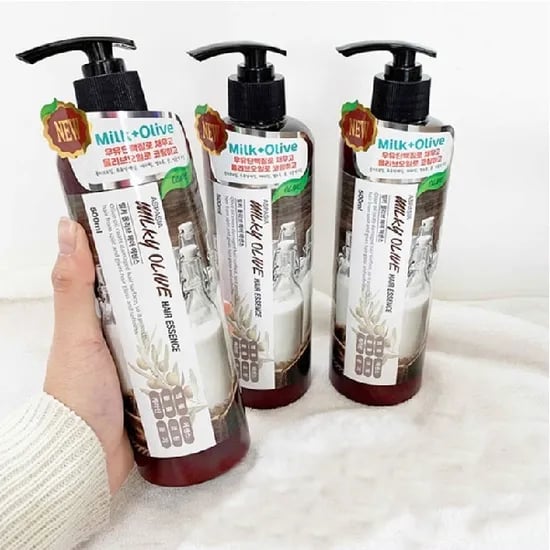 아스파시아 밀키 올리브 헤어에센스, 500ml, 2개