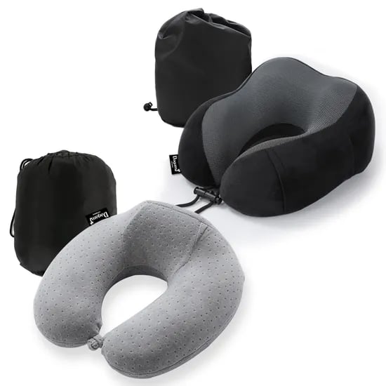 다감컴퍼니 바로코 목베개, 블랙+네이비블루, 2개