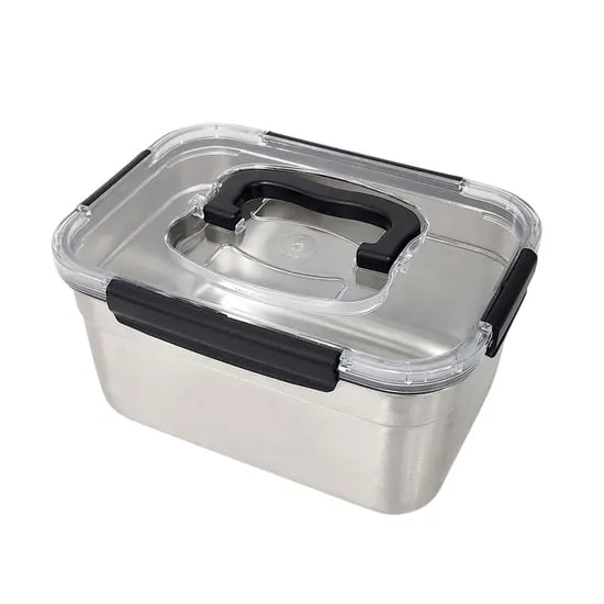 올품락 스텐 김치통 에코 핸디 3호, 3.6L, 2개