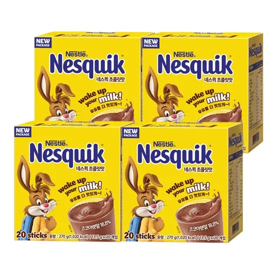 네슬레 네스퀵 초콜릿맛, 13.5g, 20개입, 1개