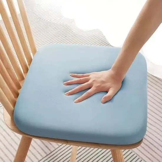 실키폼 스퀘어 쿠션, B타입, 40cm, 라이트블루