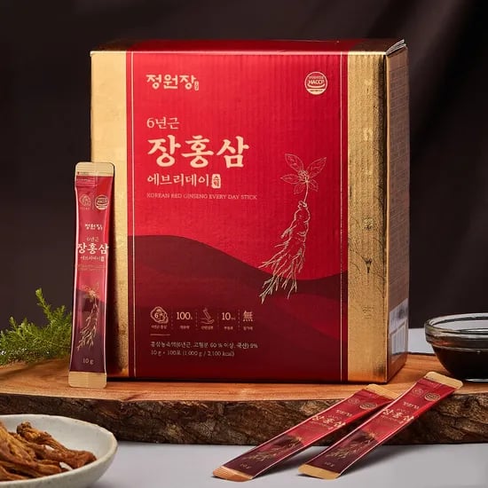 정원장 6년근 에브리데이 홍삼스틱, 100포, 1박스