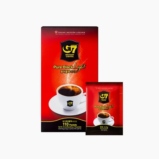 G7 커피 퓨어블랙 라이트, 0.9g, 110개입, 3개