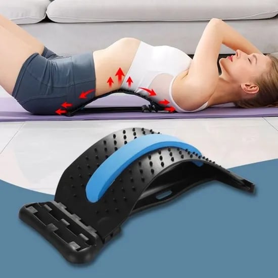 허리 펴주는 스트레칭기 RD_0115, 랜덤색상, 1개