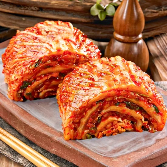 진미한상 수제 썰어놓은 맛김치, 2kg, 1개