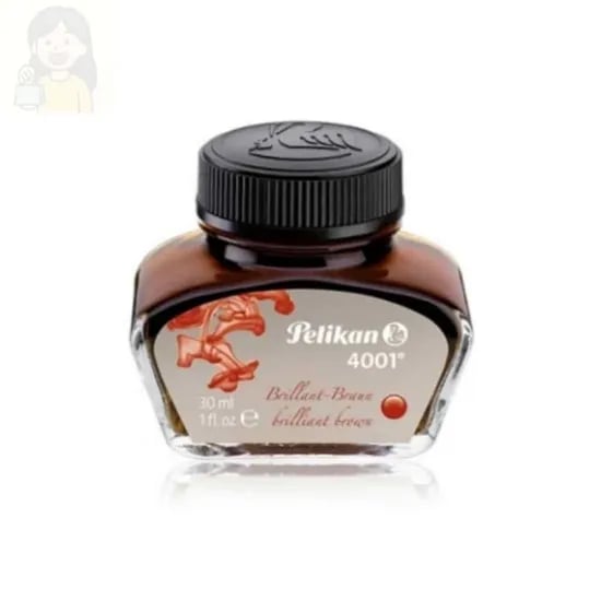 펠리칸 병잉크 4001, 브라운, 62.5ml