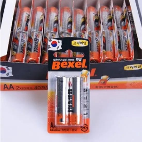 백셀 건전지, AA, 40개입, 1개