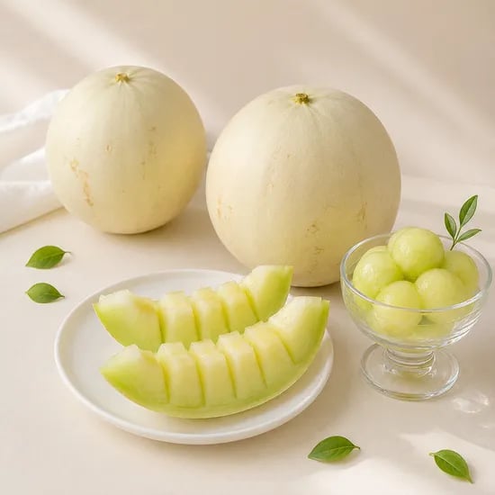 썬리지 허니듀 멜론, 2.2kg, 2개