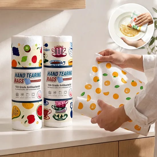 데코롤 뜯어쓰는 롤행주, 키친데코, 20매, 2개